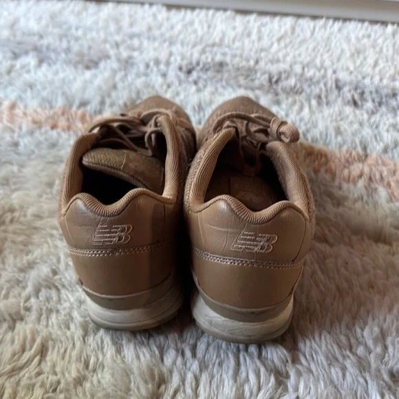 New Balance Tan Mesh Sneakers - Picture 3 of 6